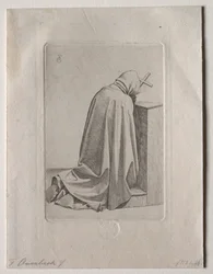 Ein betender Mönch, 1826