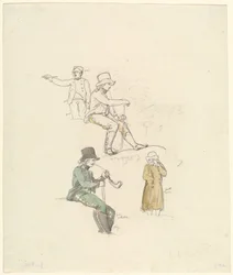 Figurenstudien, 1801
