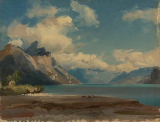 Bei Weesen am Walensee, Schweiz