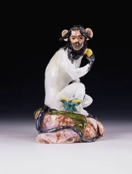 Ein Meissener Modell eines Affen, ca. 1735