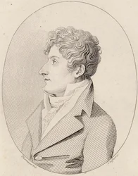Porträt des Komponisten Francesco Morlacchi 1784-1841, ca. 1820
