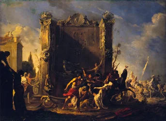 Der Raub der Sabinerinnen, 1630-1640