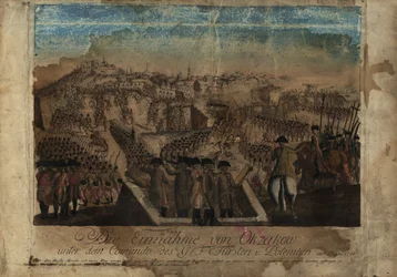 Die Eroberung von Ochakov durch Prinz Grigory Potemkin am 17. Dezember 1788, 1788