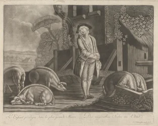 Das verlorene Kind im größten Elend