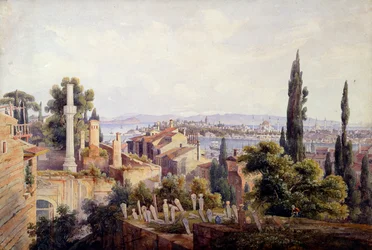 Ansicht von Konstantinopel und dem Goldenen Horn, 1835