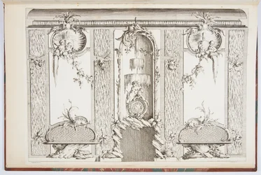 Entwurf für einen Paravent