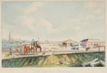 Eisenbahnhof zu Nördlingen