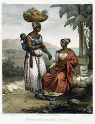 Schwarze Frauen von Rio-Janeiro, aus 