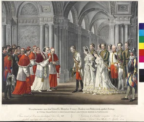 Empfang beim Papst 1819