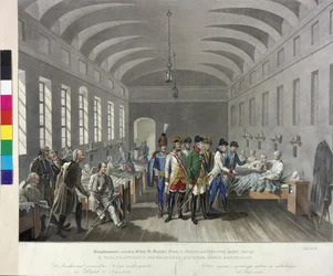 Visitation im Feldlazarett in Lugoj 1789