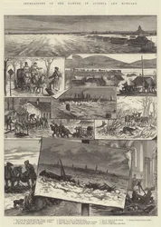 Überschwemmungen der Donau in Österreich und Ungarn