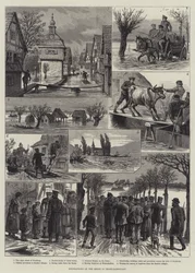 Überschwemmungen des Rheins in Hessen-Darmstadt