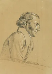 Männliche Studie zu (detail)