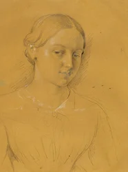 Studie eines Mädchens
