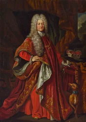 Porträt von Graf Charles III. Philip 1661-1742, Kurfürst von der Pfalz