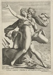 Caenis umarmt von Neptun