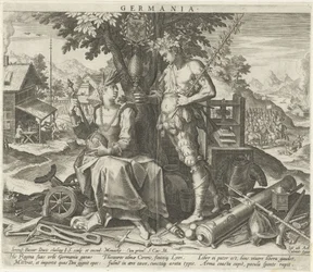 Deutschland mit Ceres und Bacchus
