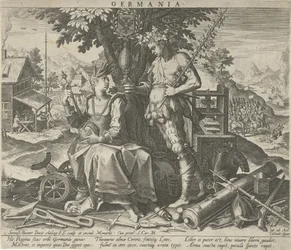 Deutschland mit Ceres und Bacchus