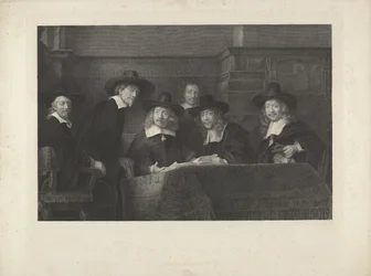 Die Vorsteher der Tuchmacherzunft