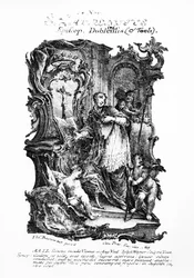 Heiliger Laurentius, Mitte des 18. Jahrhunderts