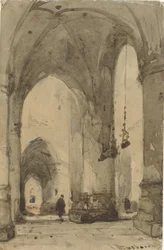 Innenraum der Sint-Bavokerk in Haarlem
