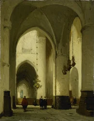 Innenraum der Kirche St. Bavo in Haarlem
