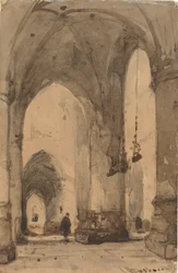 Innenraum der Sint-Bavokerk in Haarlem