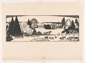 Landschaft in Süd Limburg (Vroenhof)