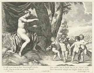 Venus und tanzende Putti