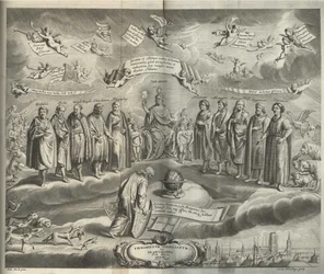 Firmamentum Sobiescianum sive Uranographia Frontispiz