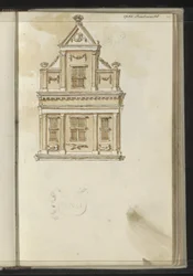 Fassade am Houtmarkt in Haarlem