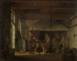 Die Destillerie des Apothekers A. d