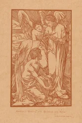 Begegnung von Apollion mit Beelzebub und Belial