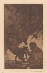 Schwebende Menschen, Fantasiewesen und Katzen