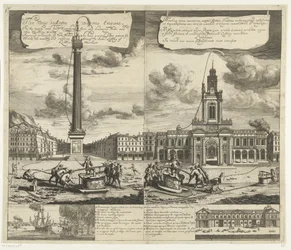 Verwendung der Schlauchfeuerspritzen in London, ca. 1690-1700