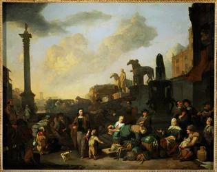 Der Kräutermarkt in Rom