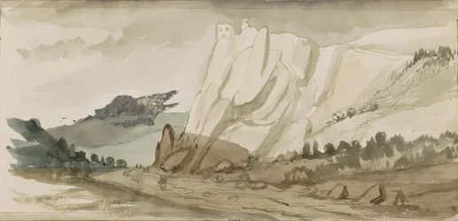 Berglandschaft mit Felsen