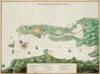 Karte von Puerto Rico