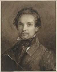 Selbstporträt von Johannes de Mare