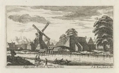 Ansicht der Morebleek bei Amsterdam