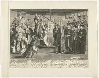 Das Wiegen der Bibel, 1660