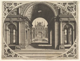 Tafel aus Varie Architecture, ca. 1560