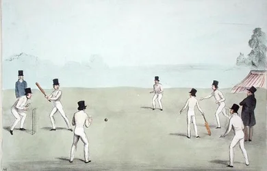 Ferienvergnügen, Nr. 3 (Cricket - Ein langes Inning) (HB Skizzen Nr. 653)