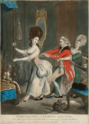 Enges Schnüren oder Mode vor Bequemlichkeit