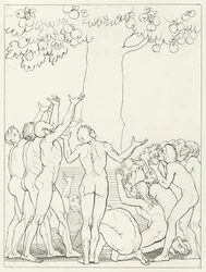 Die Unmäßigen, Fegefeuer, Gesang 24 (Gravur)