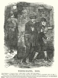 Karikatur von Punch: Whitechapel