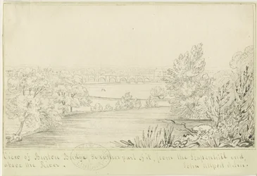 Burton-upon-Trent Brücke und Stadt
