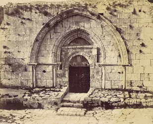 Grab der Jungfrau Maria, Jerusalem, 1860er Jahre
