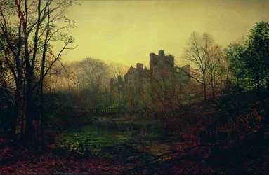Ein Oktoberabendrot, 1871