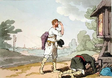 Pilger, vom Künstler geätzt, veröffentlicht 1804